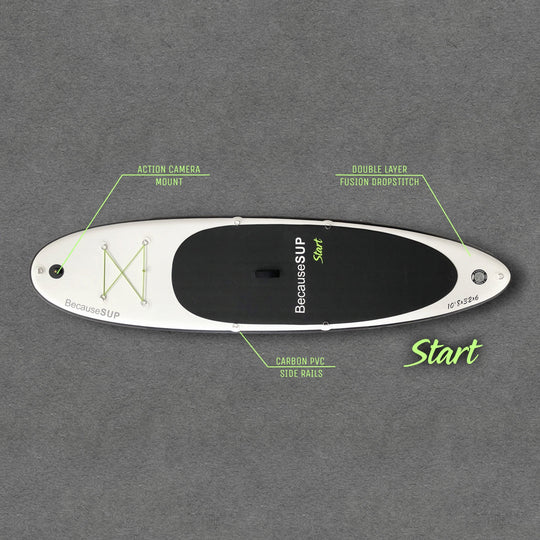10'8 CARBON FUSION - START - All round ISUP (NO PUMP)