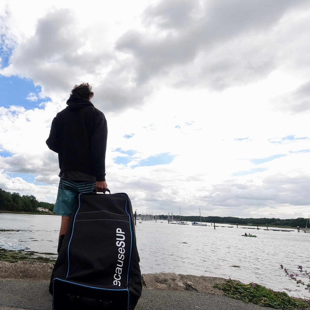 BecauseSUP HD Bag with integrated wheels