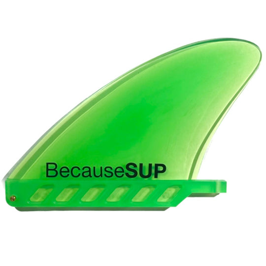 4.6 inch SUP river fin green - Flexible - US box
